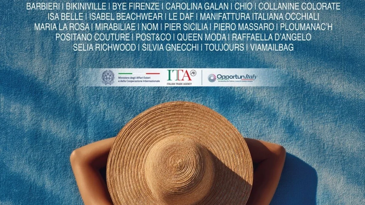 Italian Riviera by Italian Trade Agency Miami Swim Week poster