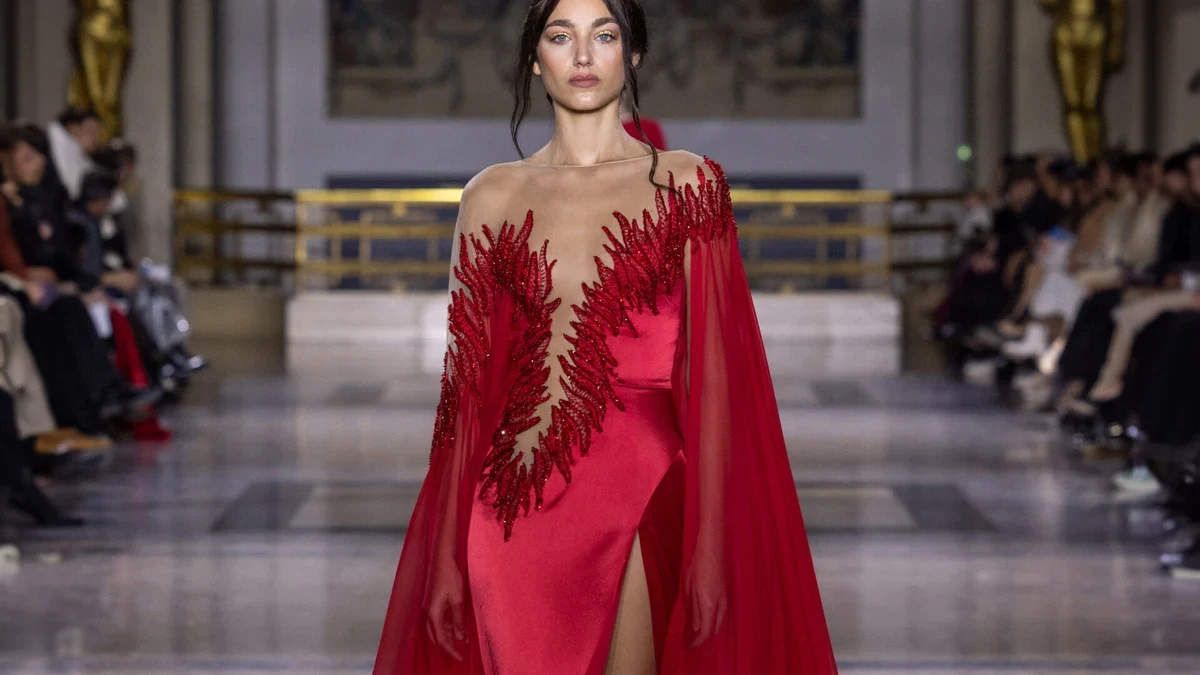 Tony Ward Couture SS25: A Twilight Reverie in Haute Couture