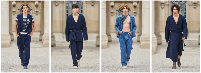 st NIAN Men SS 24. Paris Fashion Week