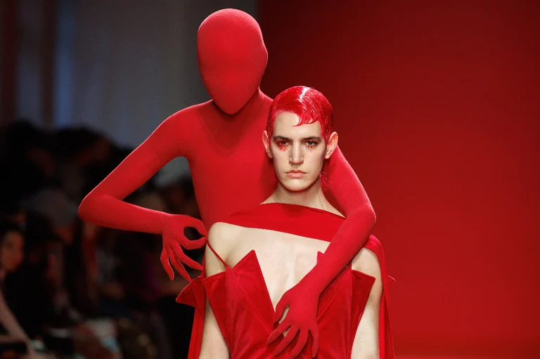 ROBERT WUN SS 2024 during Paris Haute Couture Week