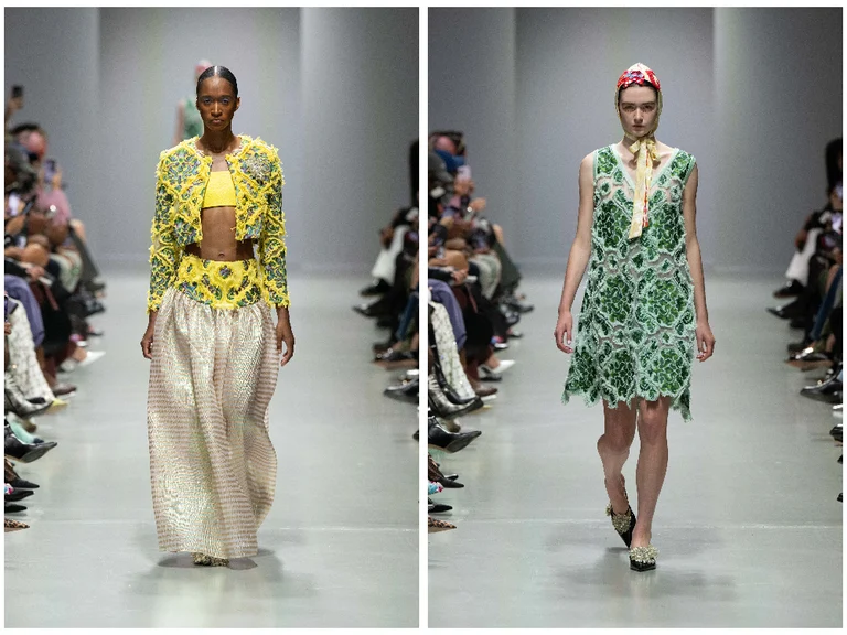 SHUTING QIU SS25 during Paris Fashion Week