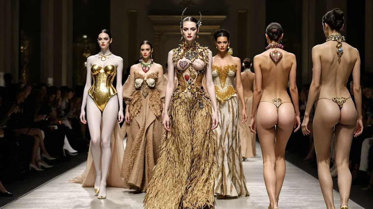 Paris Haute Couture Week FW25/26 Opens with Surrealist Fireworks