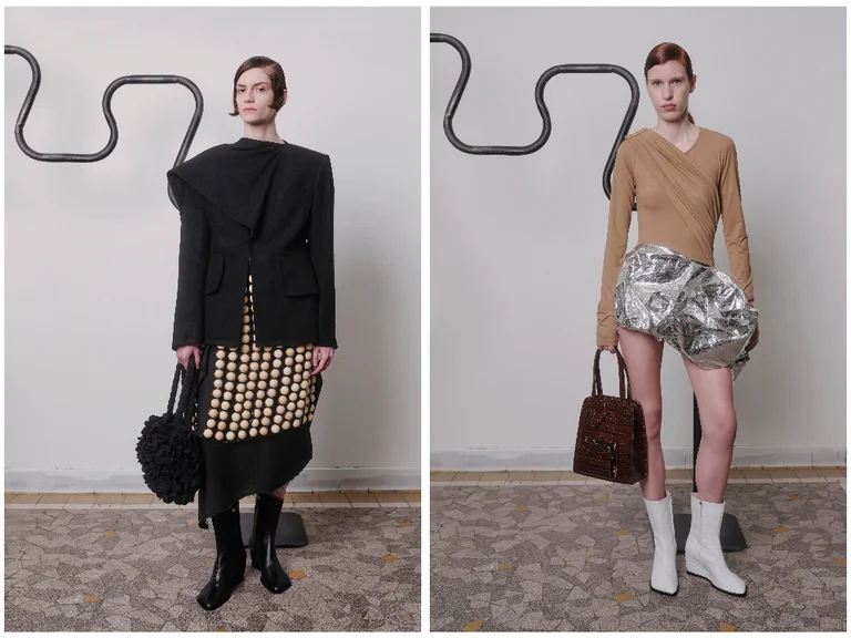 Niccolo Pasqualetti AW 24-25 during Paris Fashion Week