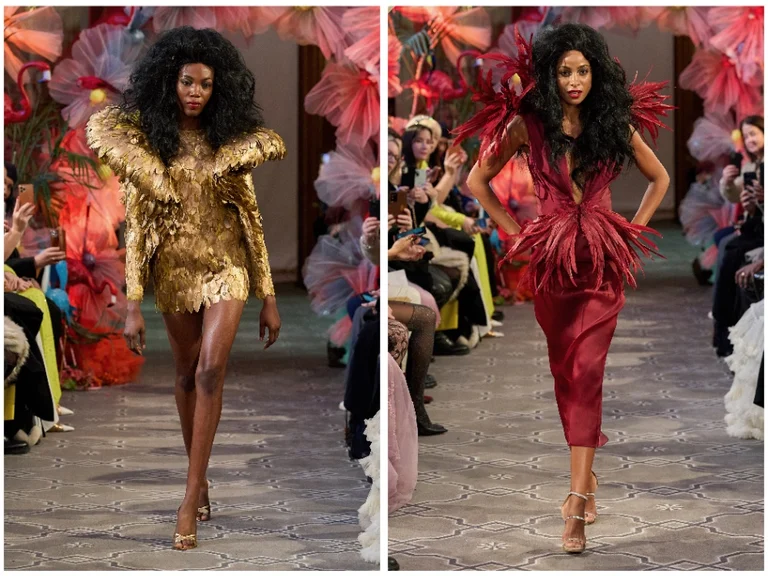 LENA ERZIAK SS 2024 during Paris Haute Couture Week