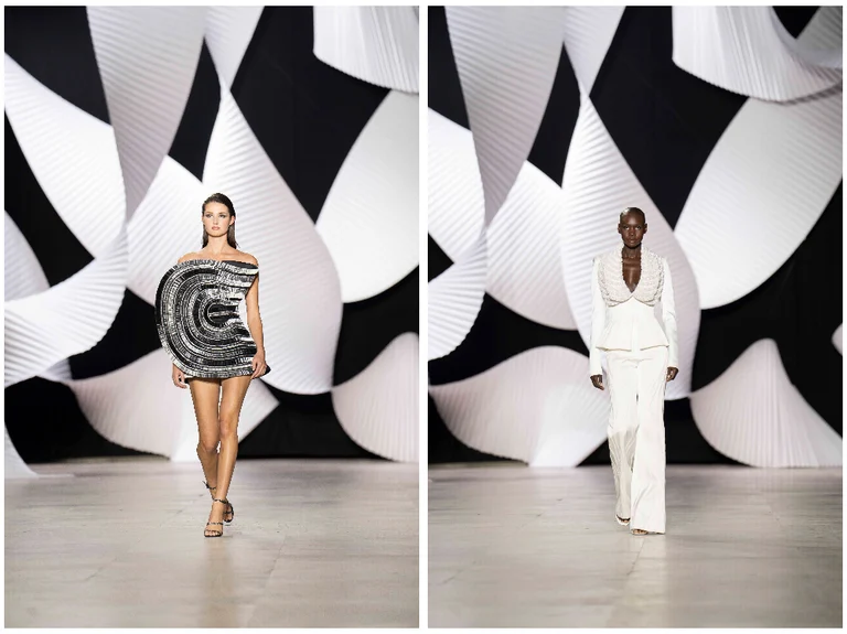 TONY WARD SS 2024 during Paris Haute Couture Week