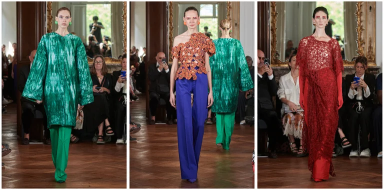 IMANE AYISSI FW23/24 during Paris Couture Week