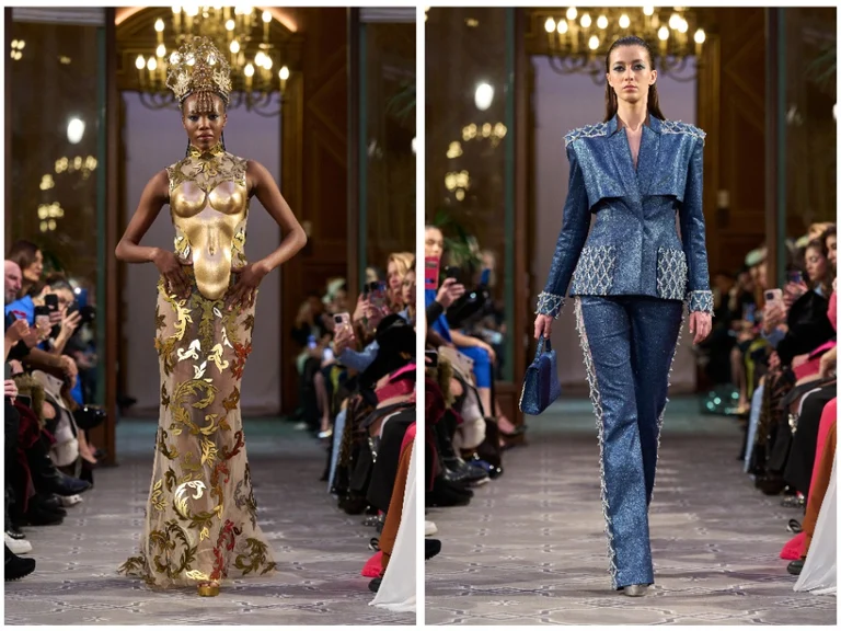 ROBERT ABI NADER SS 2024 during Paris Haute Couture Week