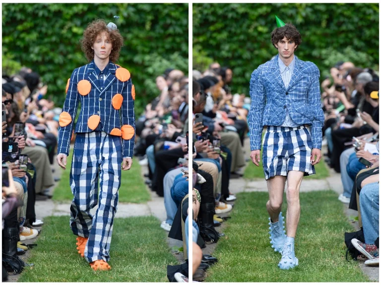 WALTER VAN BEIRENDONCK SS25 during Paris Fashion Week