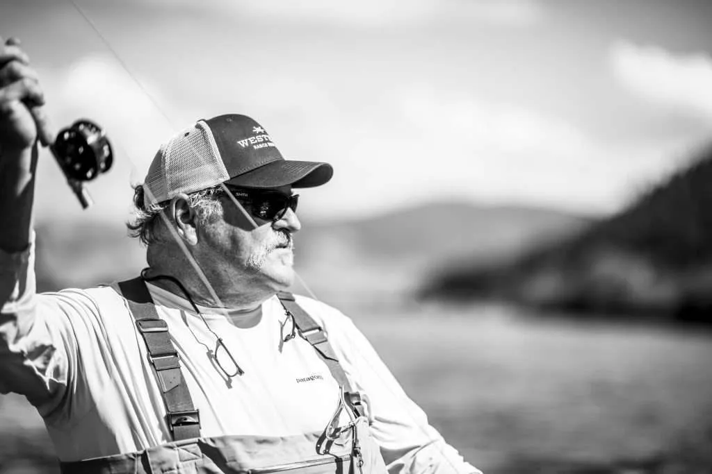 Western Ranch Brokers Jim Toth fly fishing