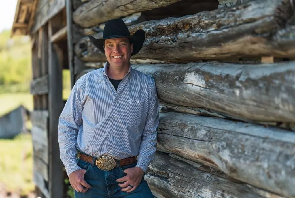 Broker Caleb Campbell of Western Ranch Brokers