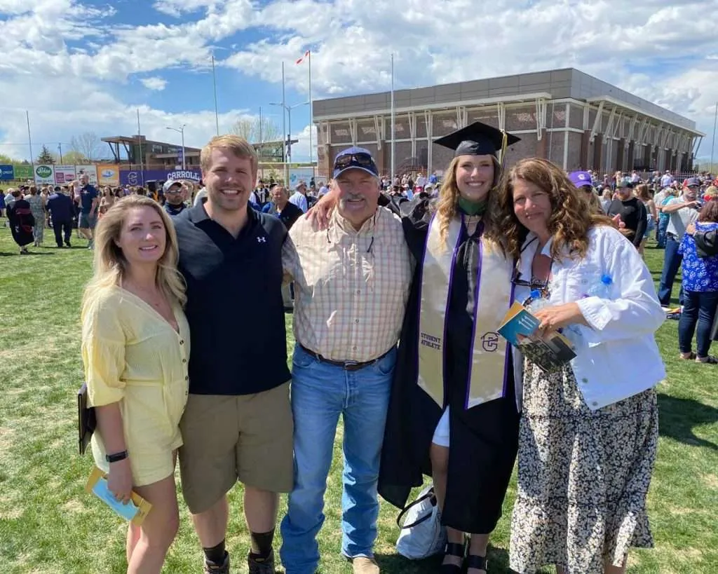 Emerald's Graduation Carroll College