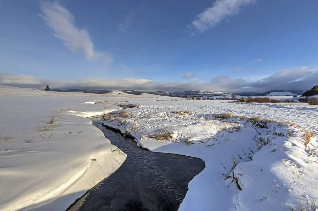 Western Ranch Brokers | Snowshoe Creek Homestead - Western Ranch Brokers Creek on Montana ranch for sale Snowshoe Creek Homestead