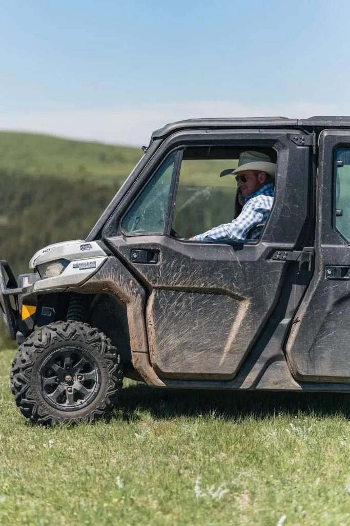Montana Bill Boyce in black Vehicle - Western Ranch Brokers Montana Bill Boyce in black Vehicle