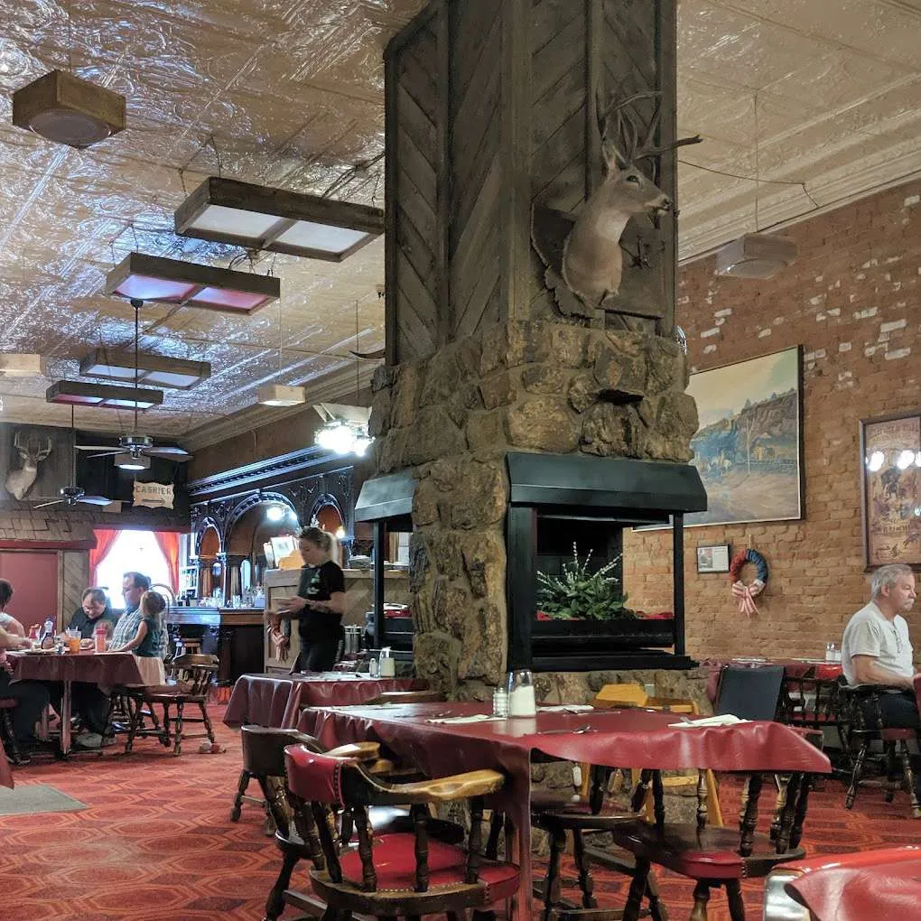 Rustic Small Town Restaurant in Montana