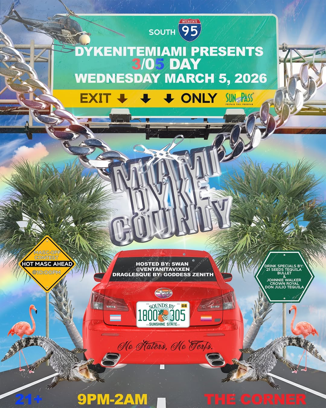 Flyer for MIAMI DYKE COUNTY: MASC OFF