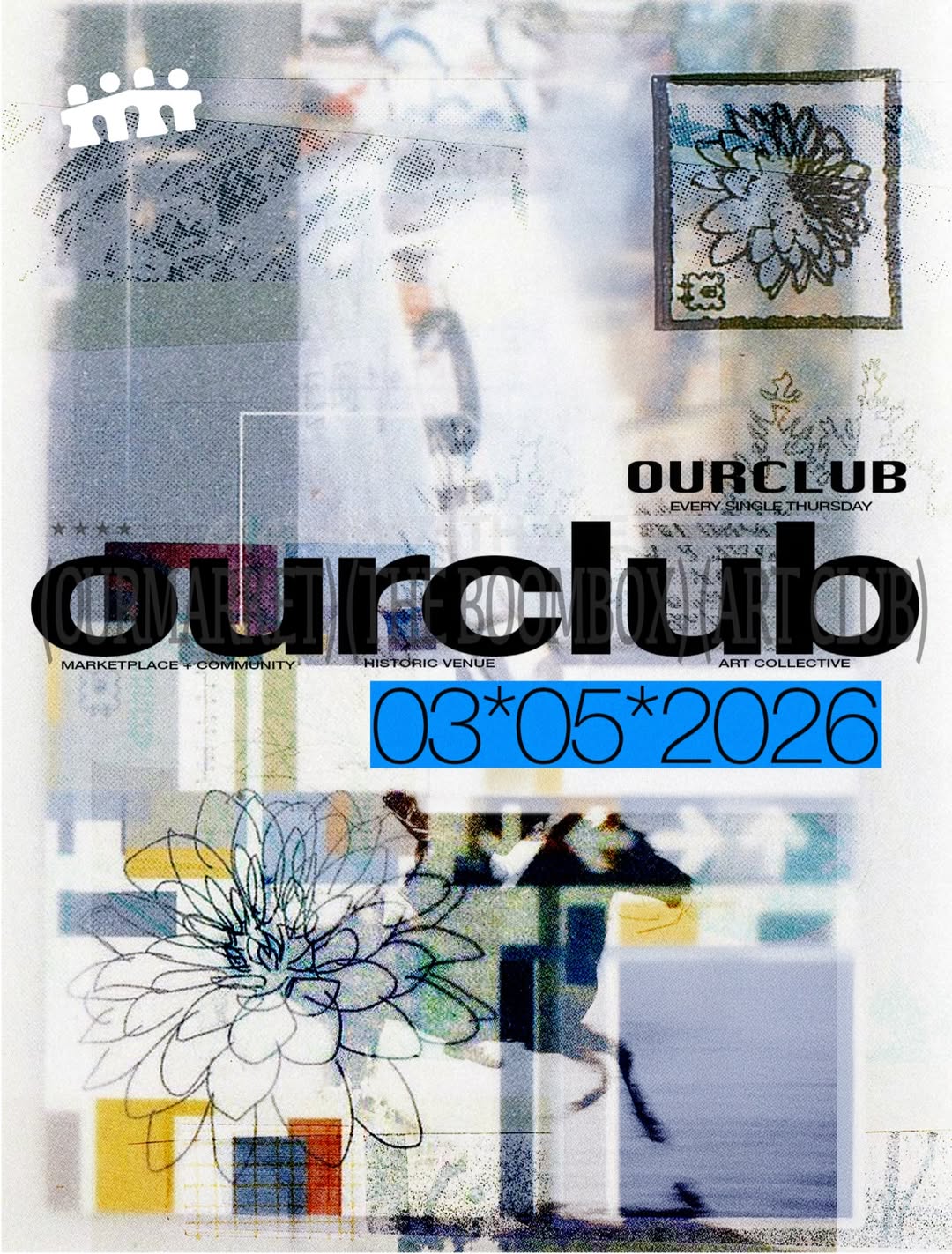 Flyer for OurClub