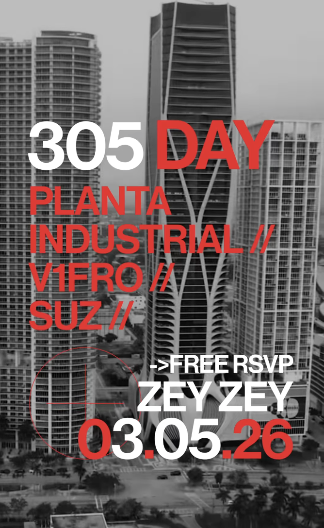 Flyer for 305 DAY PLANTA INDUSTRIAL