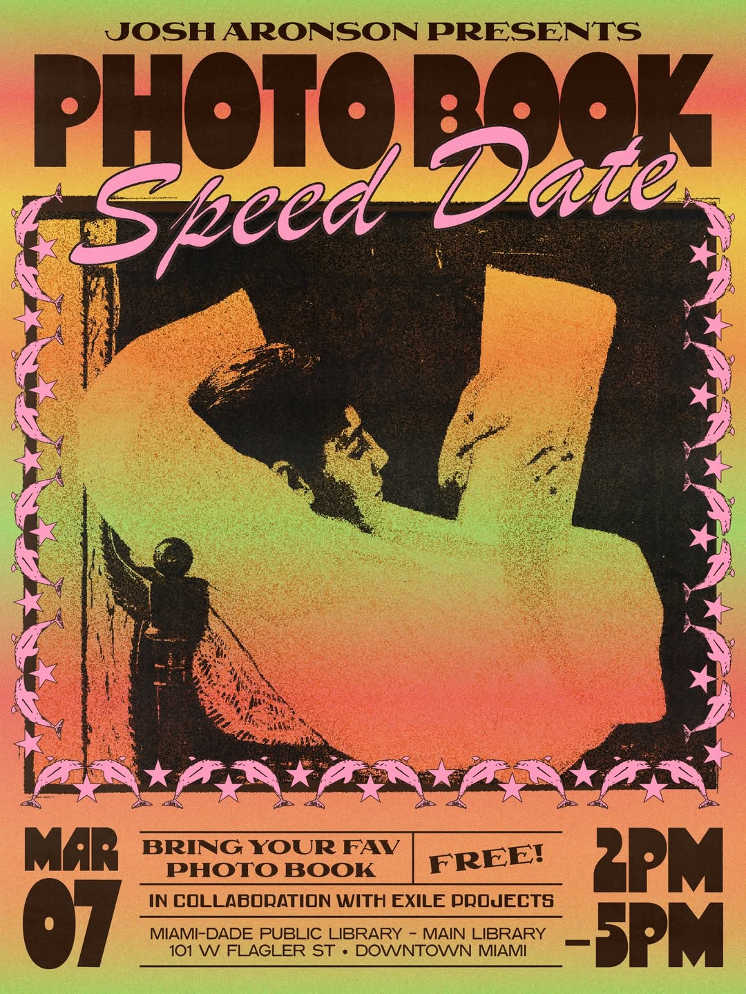 Flyer for Photo Book Speed Date