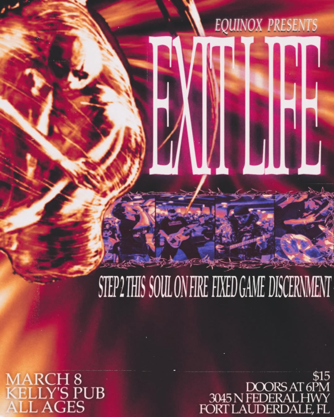 Flyer for EXIT LIFE