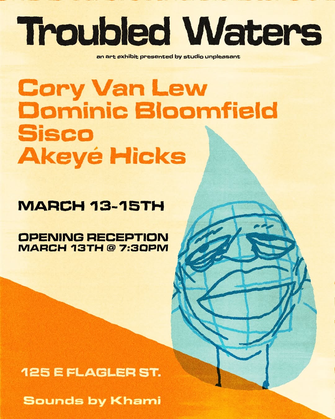 Flyer for Troubled Waters