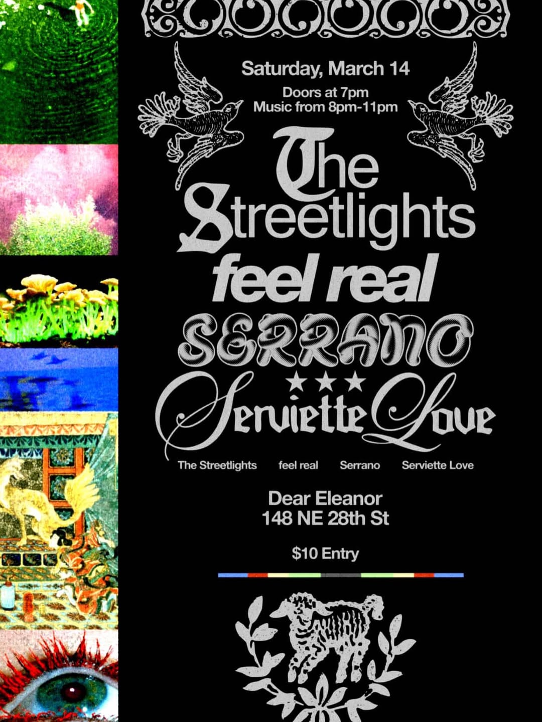 Flyer for Miami Indie Night