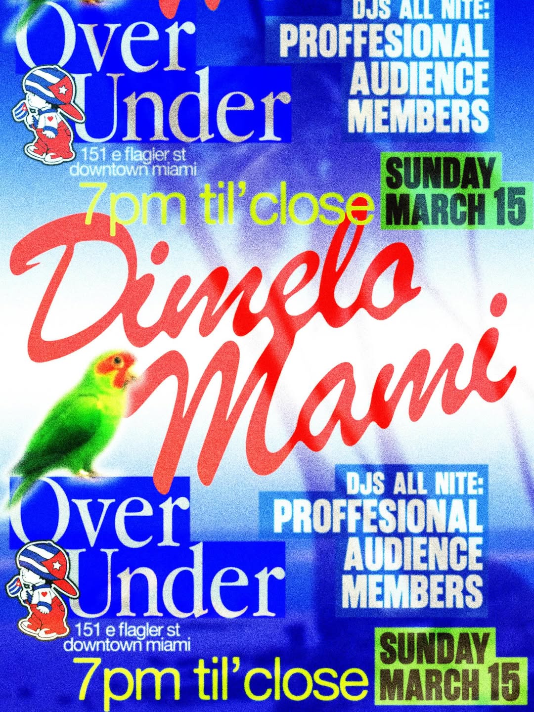 Flyer for Dimelo Mami