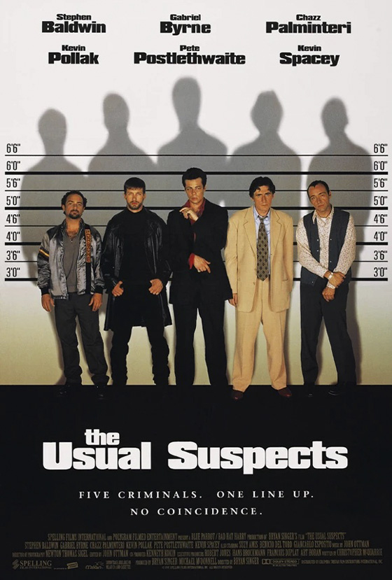 Flyer for The Usual Suspects (1995)