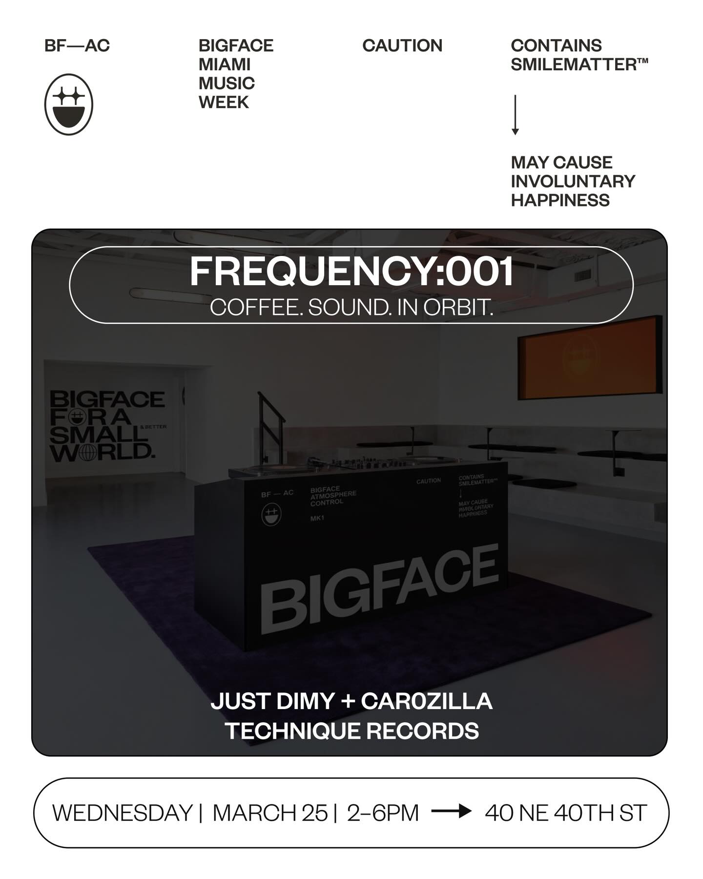 Flyer for FREQUENCY: 001