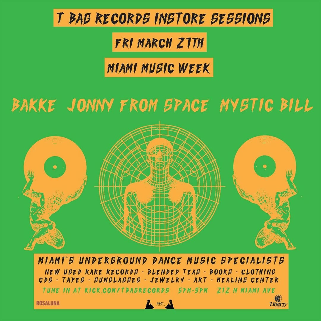 Flyer for MMW Instore Sessions