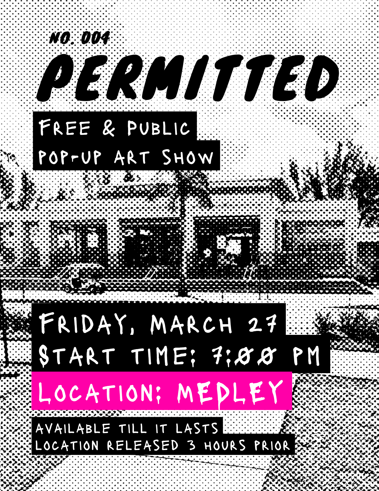 Flyer for PERMITTED
