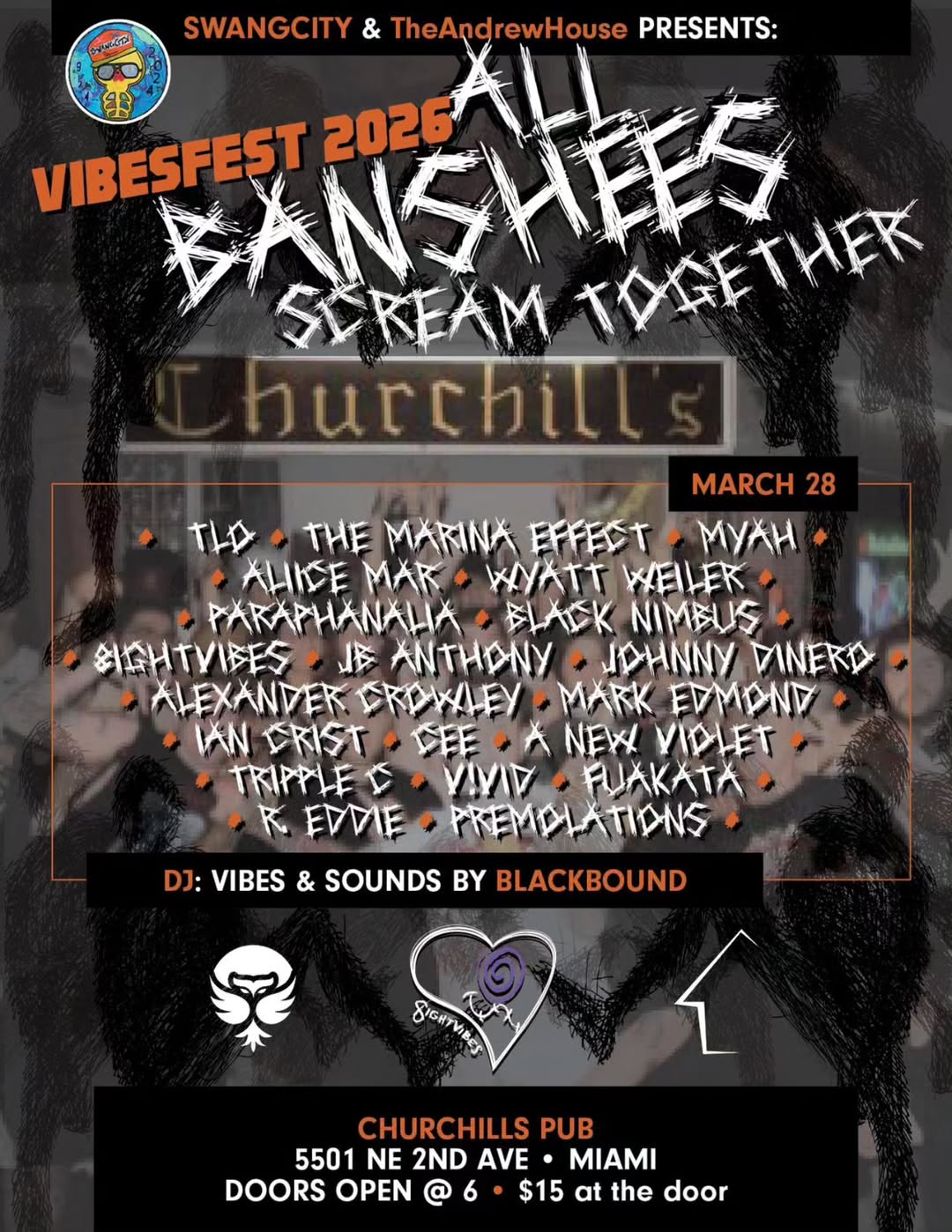 Flyer for VIBESFEST 2026