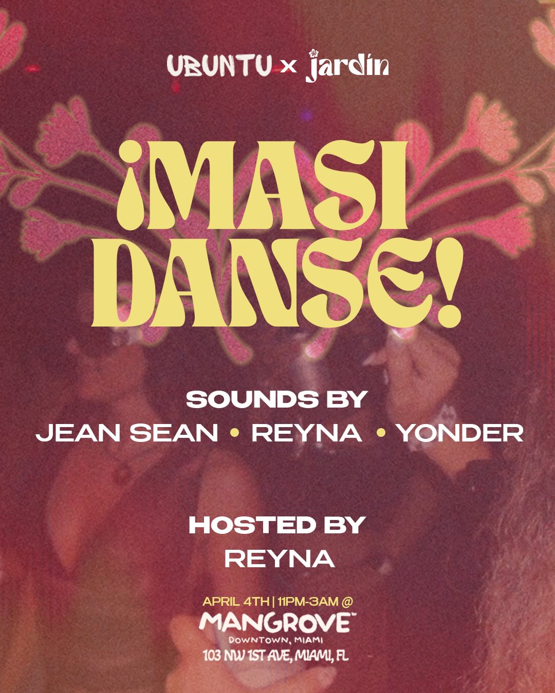 Flyer for ¡MASI DANSE!