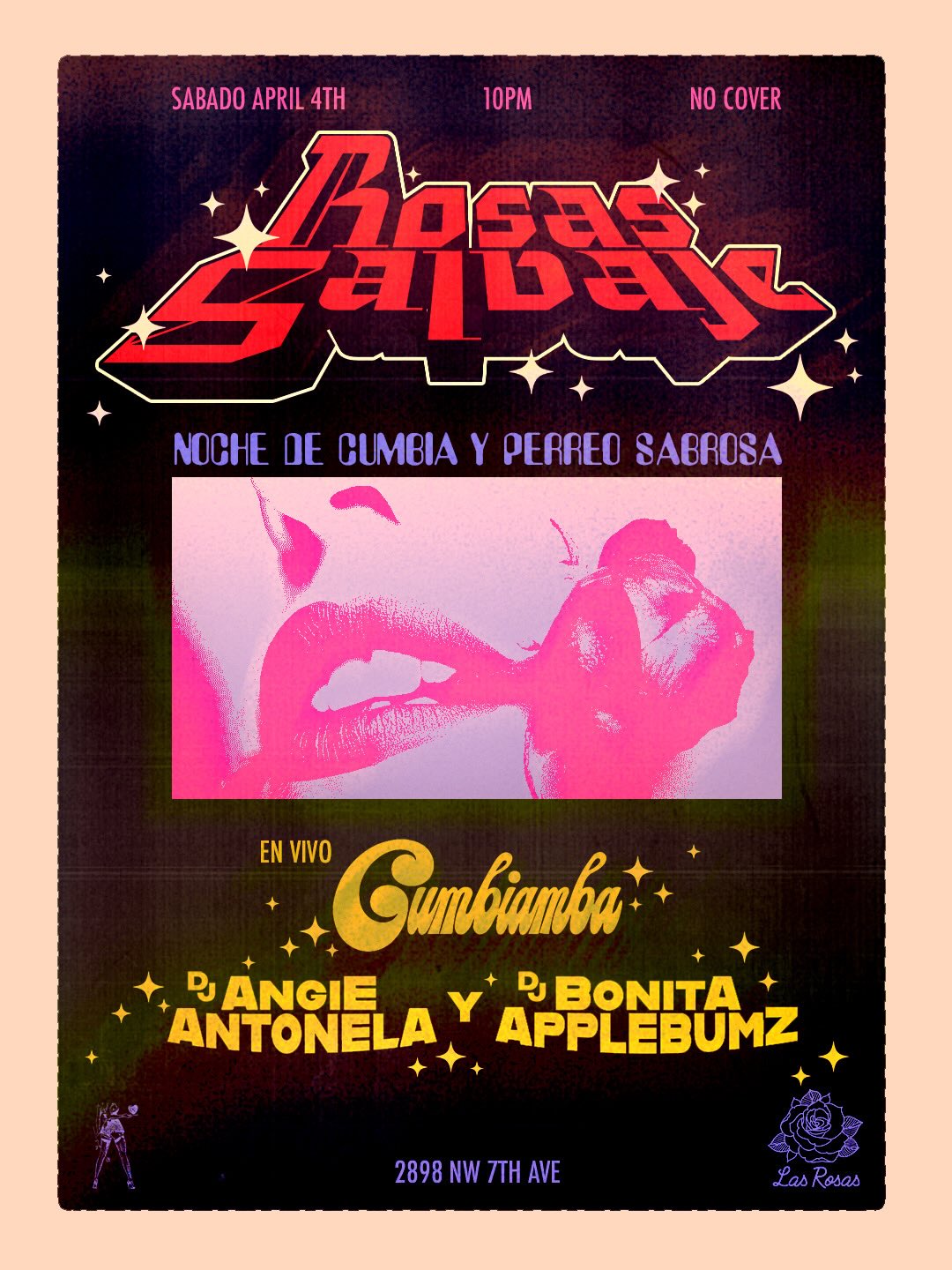 Flyer for Rosas Salvaje