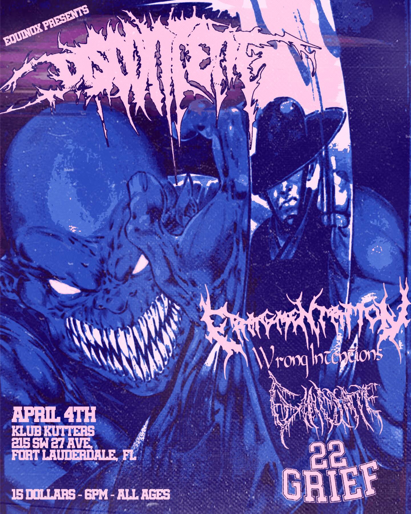 Flyer for Discontent + Fragmentation +