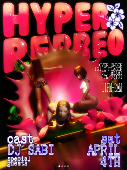 Flyer for Hyperperreo: Rainforest Edition