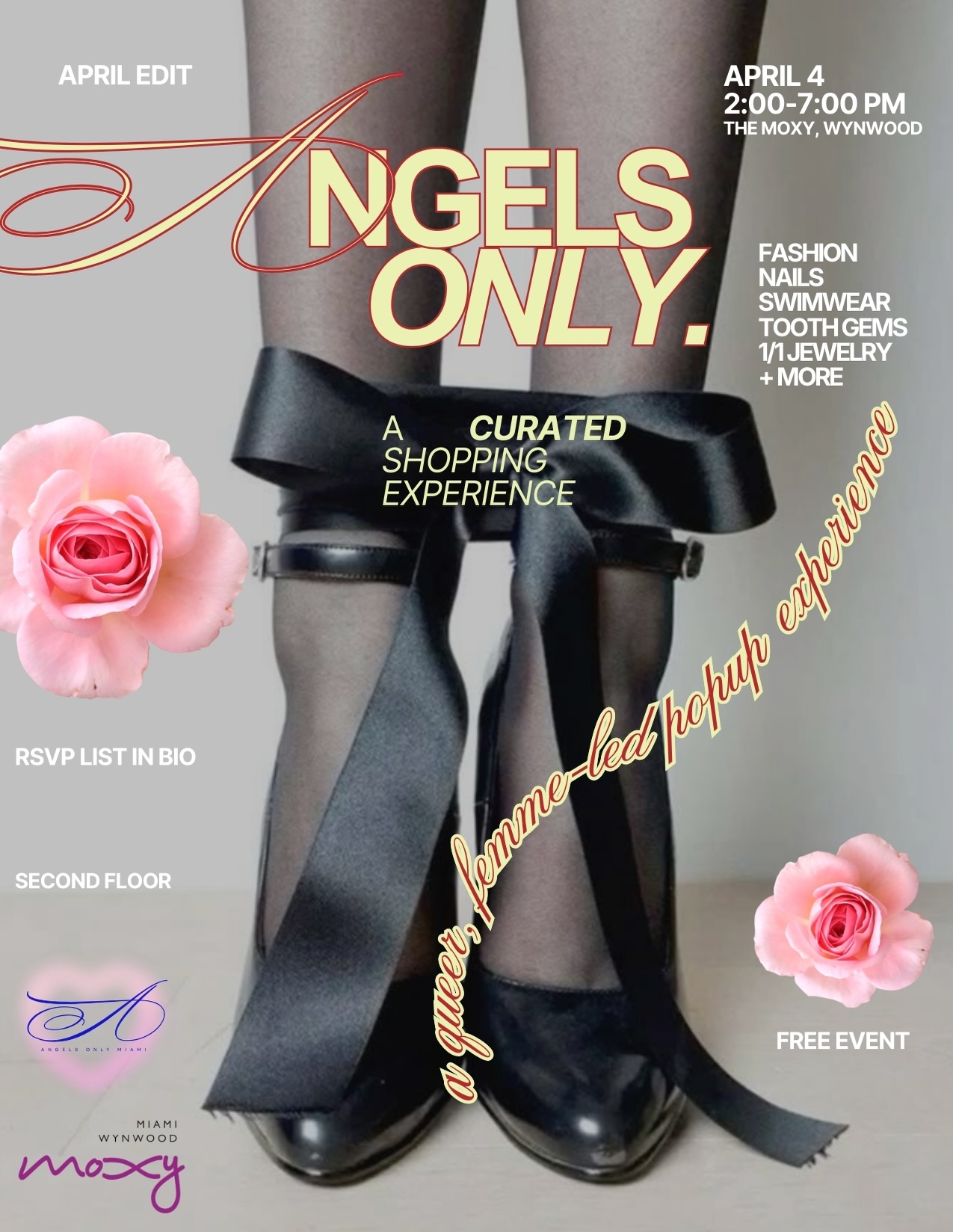 Flyer for Angels Only