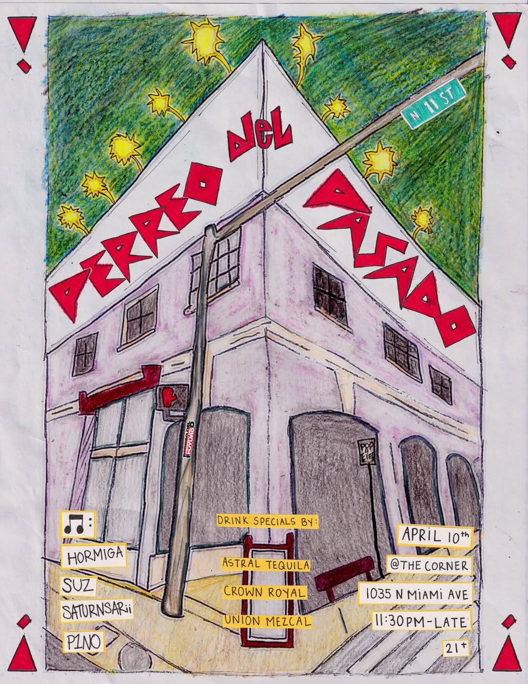 Flyer for Perreo del Pasado