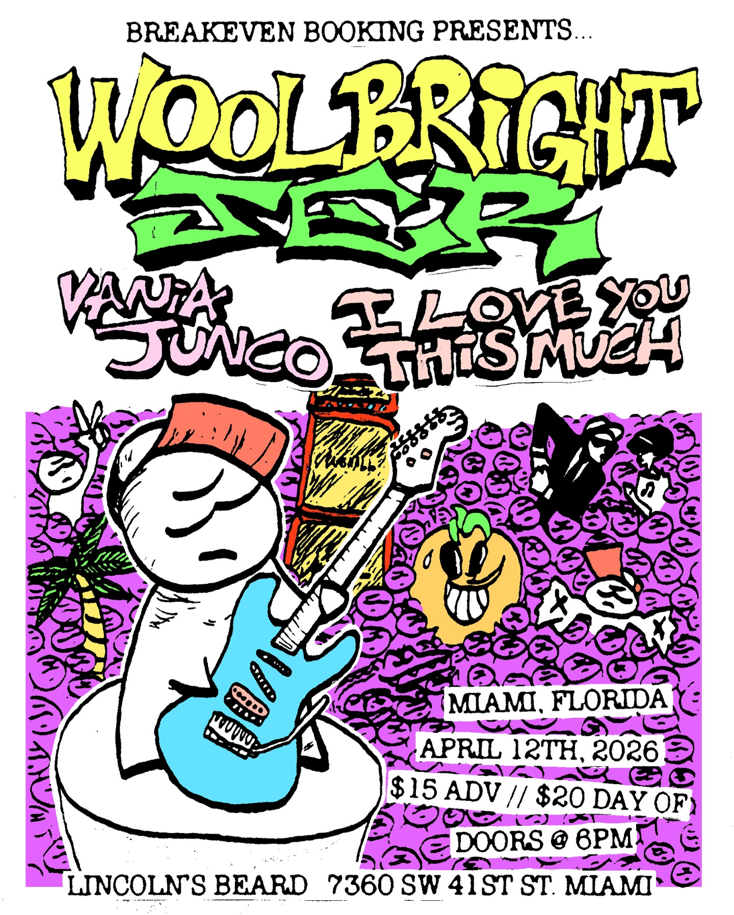 Flyer for Woolbright + JER +