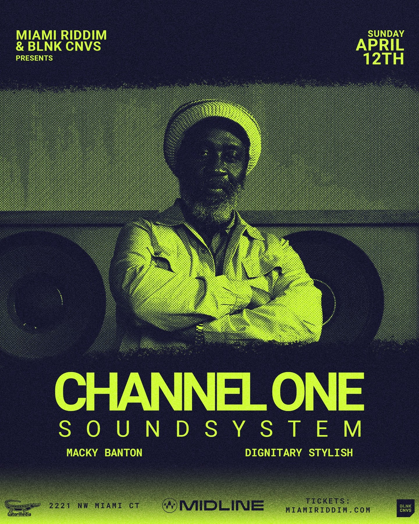 Flyer for Channel One Sound System