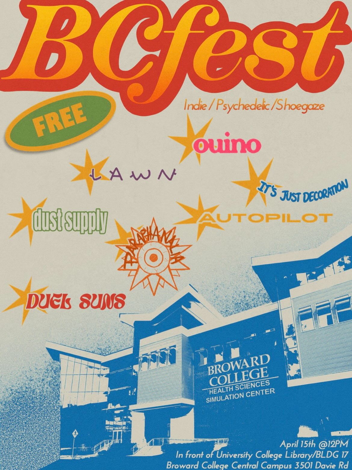 Flyer for BCfest