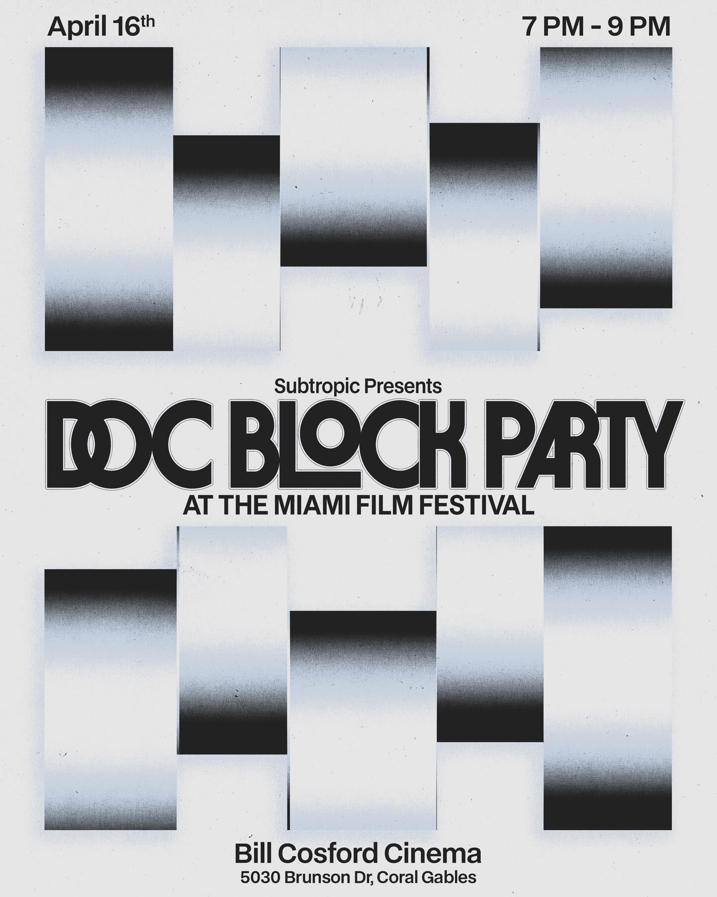 Flyer for Doc Block Party