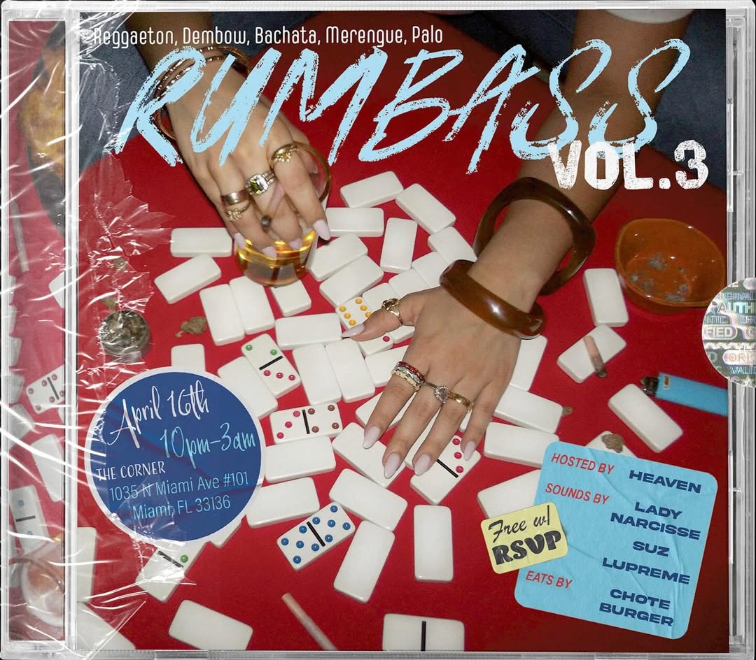Flyer for RUMBASS VOL.3