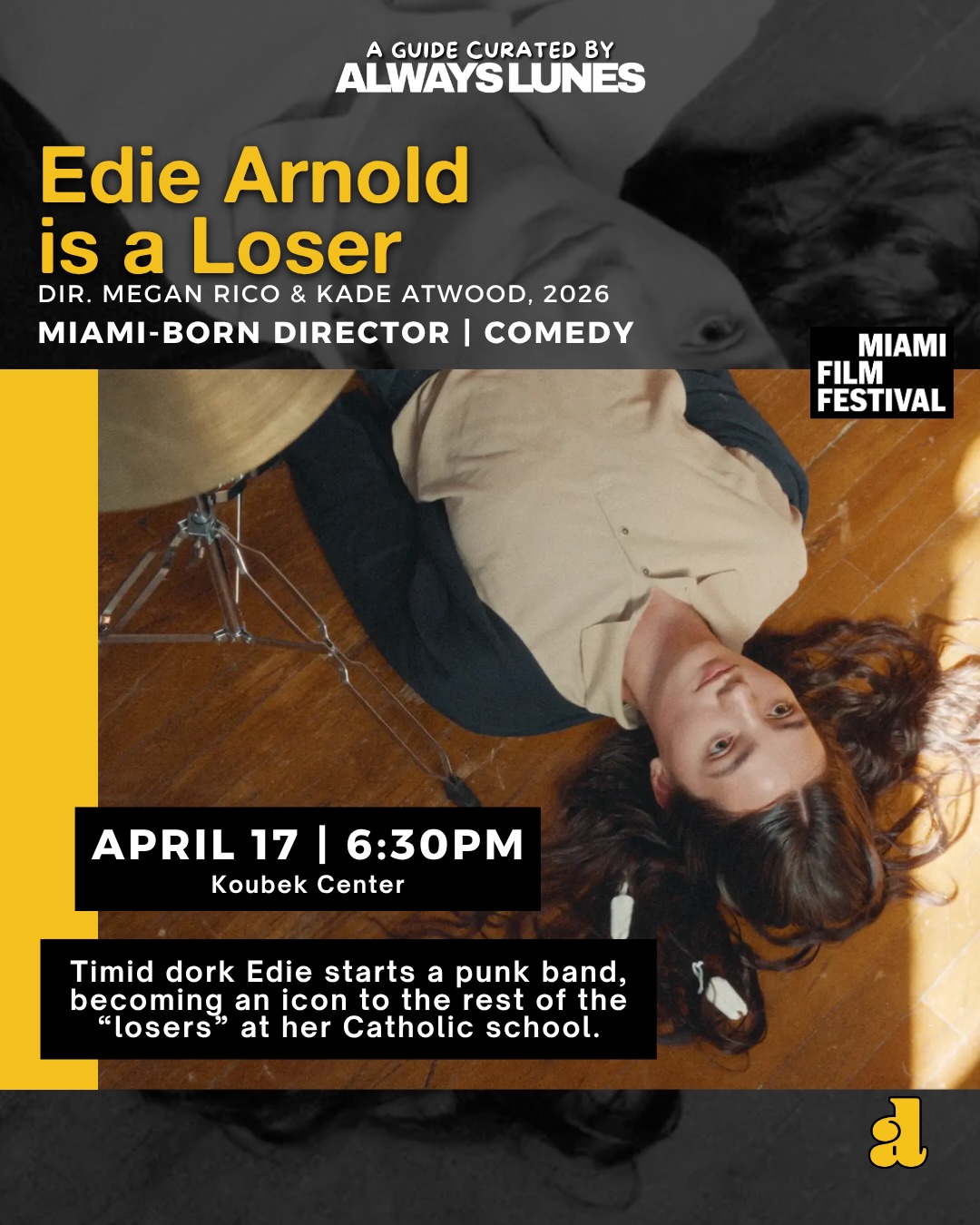 Flyer for MFF: Edie Arnold is a Loser (2026)