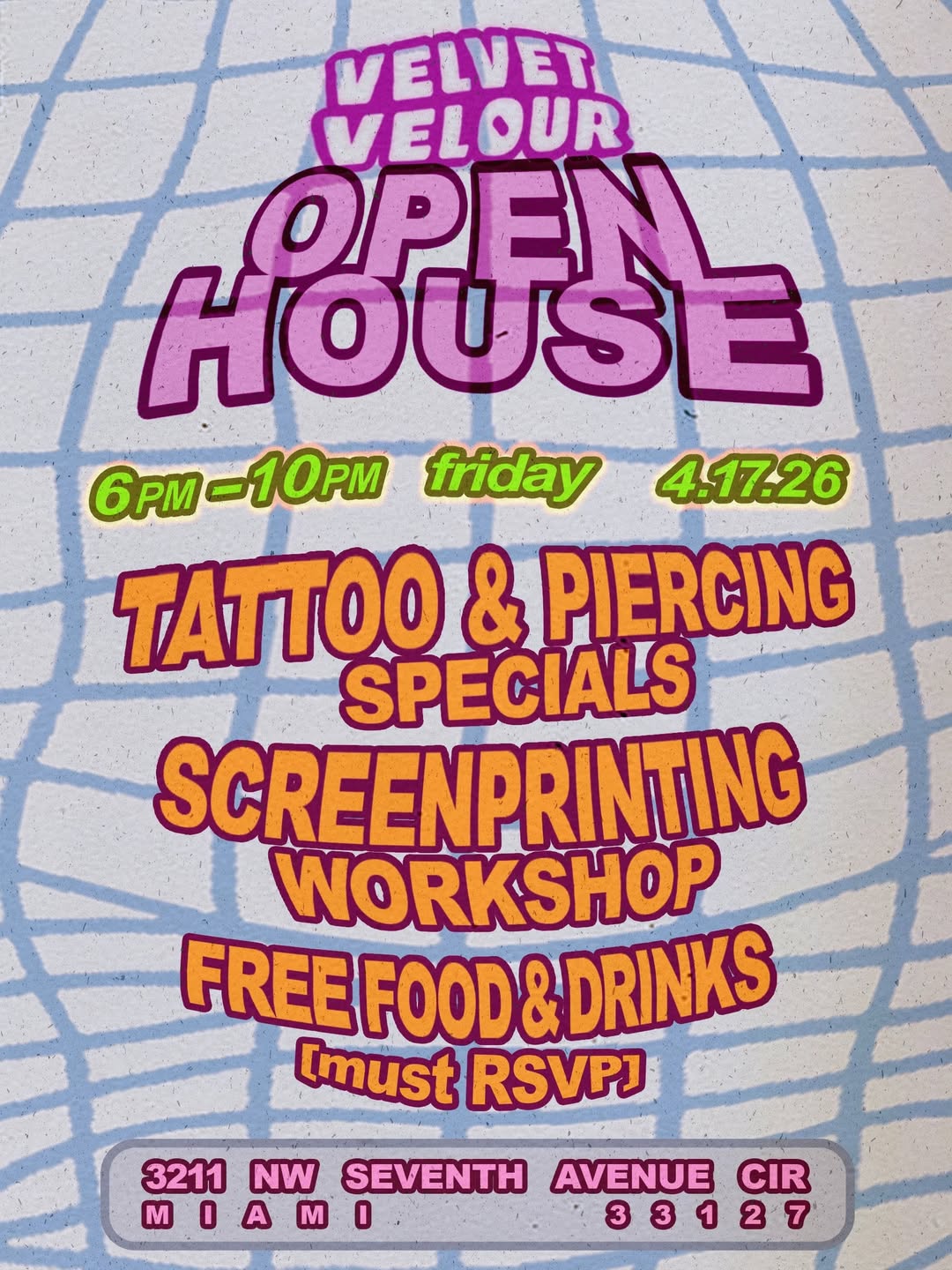 Flyer for Open House