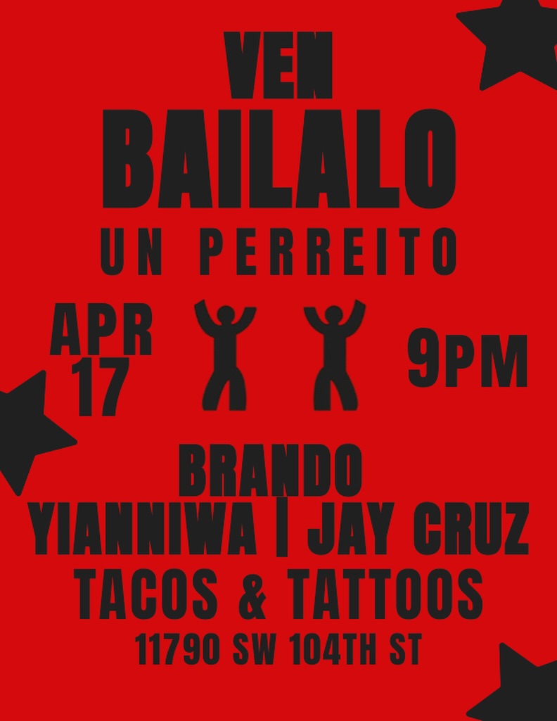 Flyer for Ven Bailalo Un Perreito