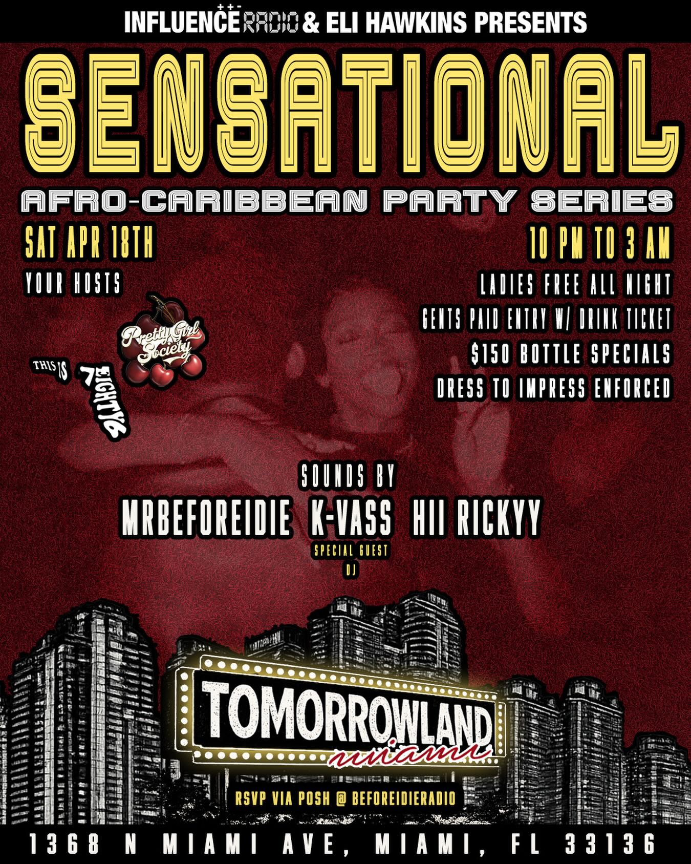 Flyer for Sensational