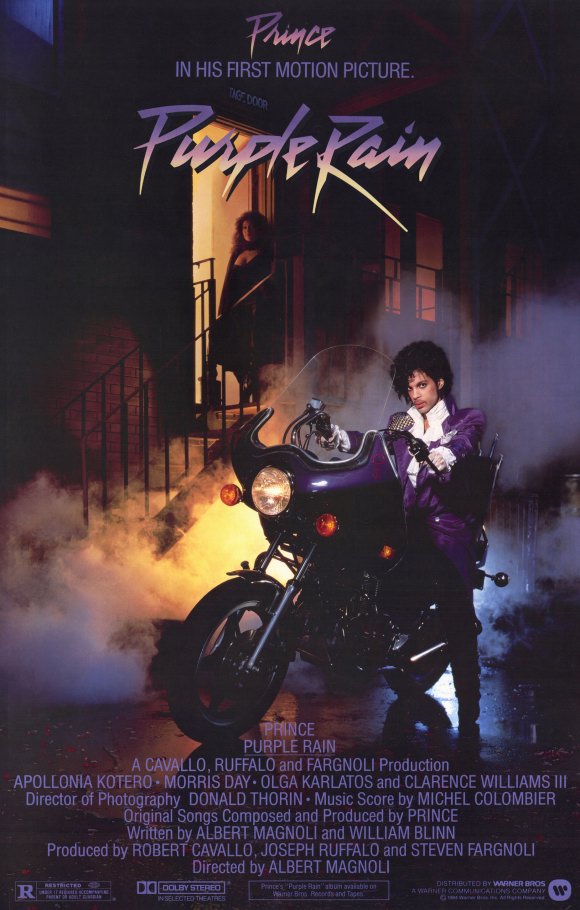 Flyer for Purple Rain (1984)