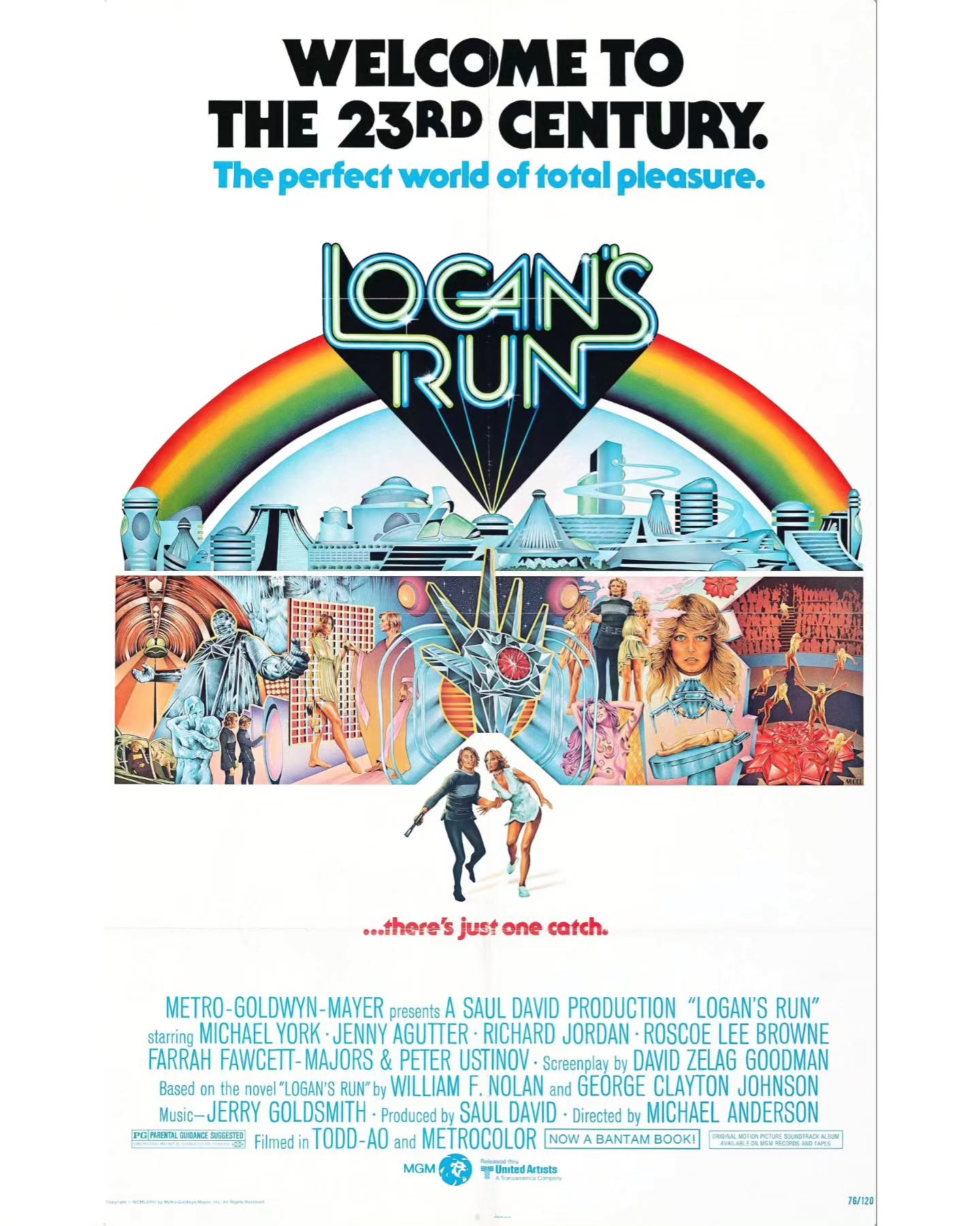 Flyer for Logan's Run (1976)