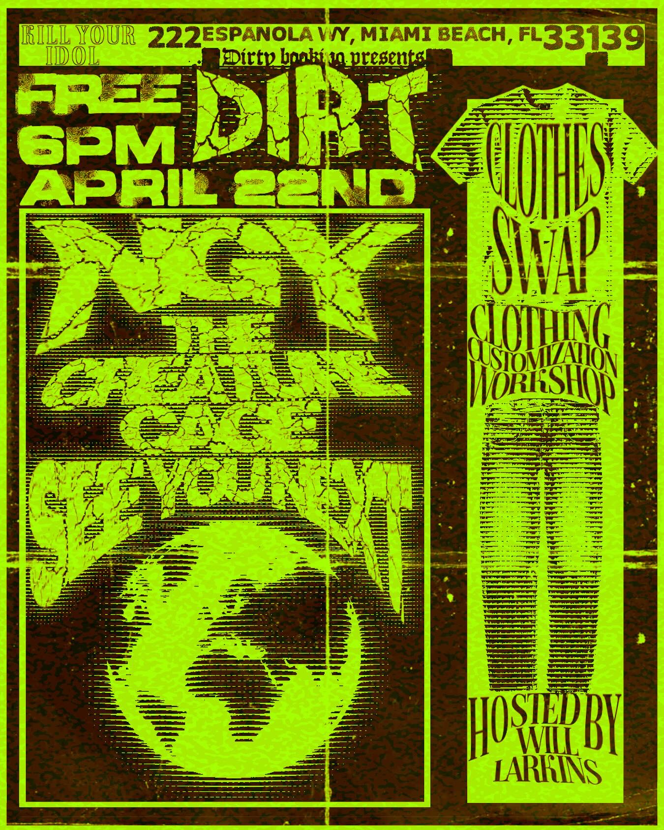 Flyer for 🌎DIRT🌎