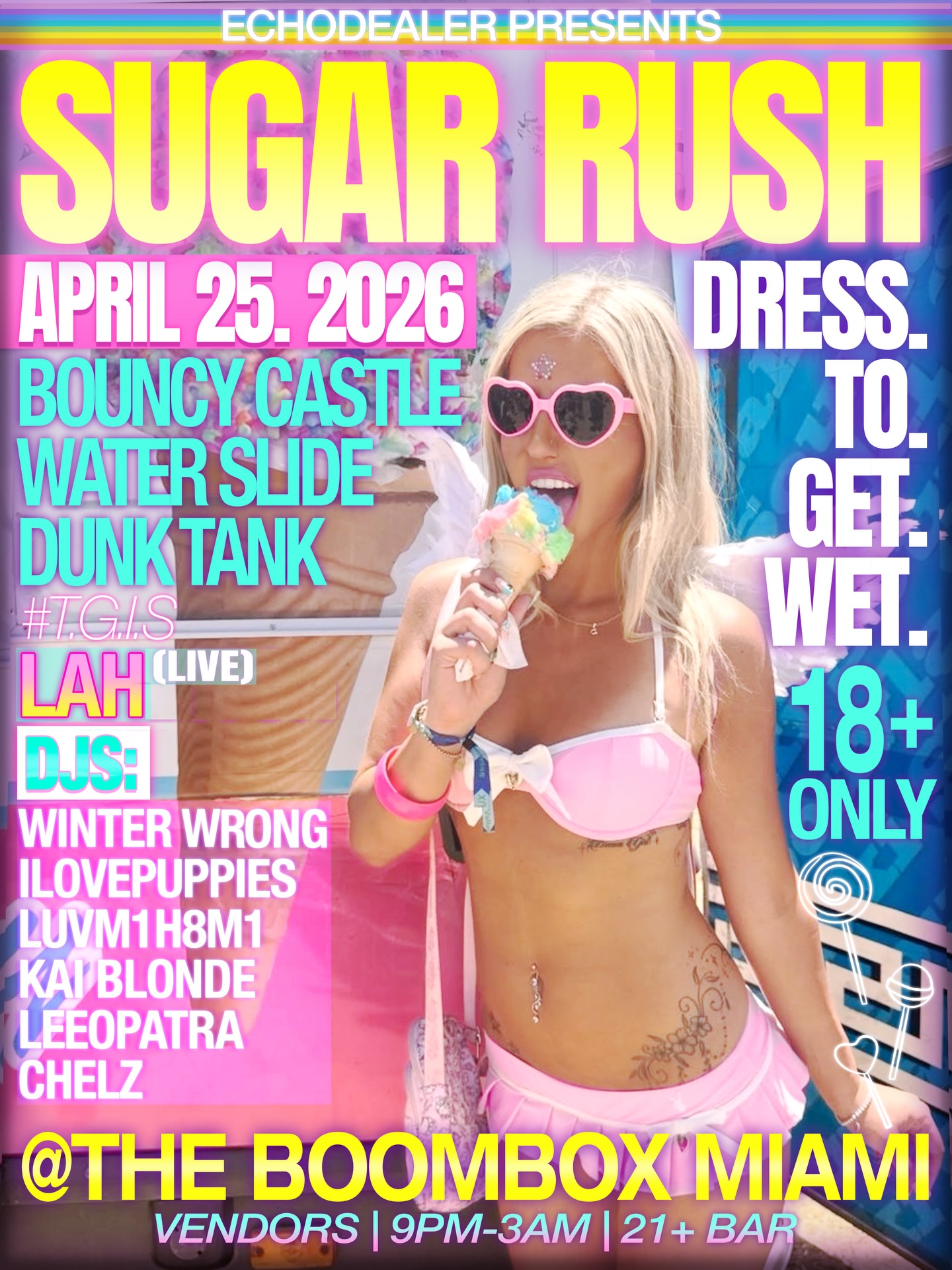Flyer for Sugar Rush